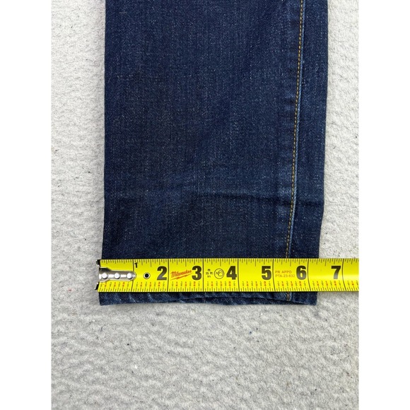 Tory Burch Super Skinny Jeans Womens 32 (Fits 35x34) Blue Stretch Denim - Picture 11 of 12